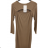 Women's Long Sleeve Pendant Dress (S/M ONE SIZE) ITALIAN FASHION IMPLI2371653