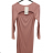 Women's Long Sleeve Pendant Dress (S/M ONE SIZE) ITALIAN FASHION IMPLI2371653