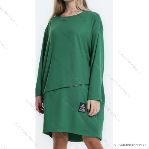 Women's Long Sleeve Pendant Dress (S/M ONE SIZE) ITALIAN FASHION IMPLI2371653