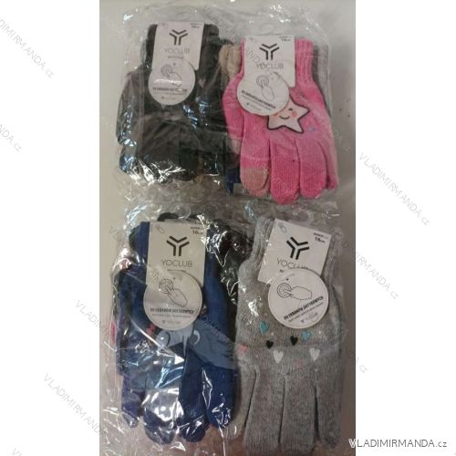 Children's Finger Touch Gloves (14-16 cm) YoClub PV323R-0108G