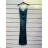 Women's Long Strapless Sequin Party Dress (S/M ONE SIZE) ITALIAN FASHION IMPSH233348