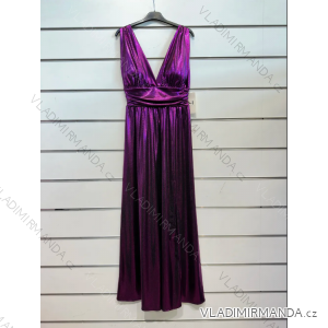 Women's Strapless Long Party Dress (S/M ONE SIZE) ITALIAN FASHION IMPSH2360055