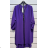 Women's Elegant Belt Long Sleeve Dress (S/M ONE SIZE) ITALIAN FASHION IMPSH2323050