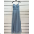 Women's Strapless Long Party Dress (S/M ONE SIZE) ITALIAN FASHION IMPSH2360055 purple S / M