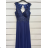 Women's Strapless Long Party Dress (S/M ONE SIZE) ITALIAN FASHION IMPSH2360055 růžová starorůžová S / M