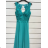 Women's Strapless Long Party Dress (S/M ONE SIZE) ITALIAN FASHION IMPSH2360055 růžová starorůžová S / M