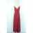 Women's Strapless Long Party Dress (S/M ONE SIZE) ITALIAN FASHION IMPSH2380156 fialová purpurová S / M