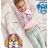 Pajamas long frozen baby girl (3-8 years) SETINO 831-534 / PRE