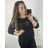 Women's Plus Size Long Sleeve Tunic (3XL/4XL/5XL ONE SIZE) ITALIAN FASHION IM423550