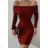 Women's Long Sleeve Dress (S/M ONE SIZE) ITALIAN FASHION IMPBB232L24157