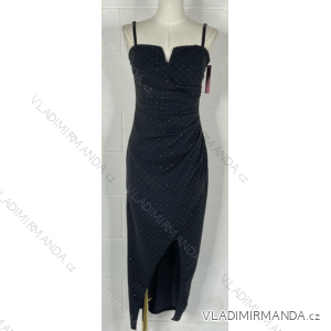 Women's Long Summer Elegant Strapless Dress (S/M ONE SIZE) ITALIAN FASHION IMPBB23B23687