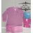 Pajamas Long Ladies Oversized (M-XXL N-FEEL NFL22DK2042