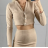 Women's Short Button Up Long Sleeve Sweater (S/M ONE SIZE) ITALIAN FASHION IMPBB23Y22785