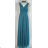 Women's Long Elegant Party Sleeveless Dress (S/M ONE SIZE) ITALIAN FASHION IMPBB2480872bl