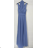 Women's Long Elegant Party Sleeveless Dress (S/M ONE SIZE) ITALIAN FASHION IMPBB2480872bl