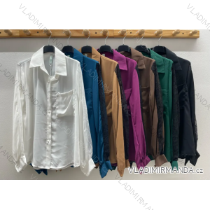 Women's Long Sleeve Shirt (S/M ONE SIZE) ITALIAN FASHION IMPDY23LS18008