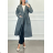 Women's Long Sleeve Coat (S/M ONE SIZE) ITALIAN FASHION IMPDY23SSH6013