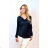 Women's Long Sleeve Tunic/Blouse (S/M ONE SIZE) ITALIAN FASHION IMPDY23YAGE9773