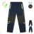 Outdoor pants insulated with fleece for children, boys (116-146) KUGO C7877K