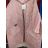 Women's Plus Size Slim Shearling Coat (3XL/4XL ONE SIZE) ITALIAN FASHION IM723051