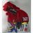 Set of winter finger spiderman cap and gloves for children's boys (ONE SIZE) SETINO HW4087