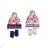 Set of winter finger minnie mouse hat and gloves for children and girls (ONE SIZE) SETINO HW4031