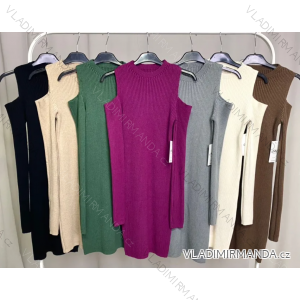 Women's Elegant Long Sleeve Dress (S/M ONE SIZE) ITALIAN FASHION IMPLP2391120012