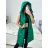 Women's Hooded Vest (S-2XL) POLISH FASHION PMWB23B218132B Green S