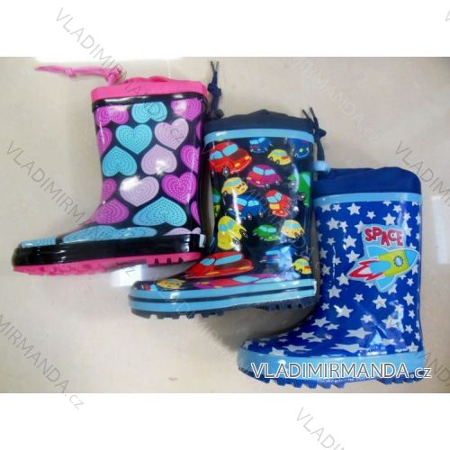 Rubber boots for girls and boys (23-29) SHOES G666-1B
