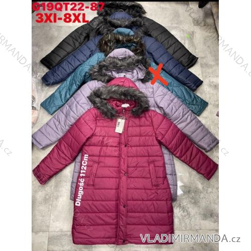 Women's autumn jacket with hood (L / XL ONE SIZE) ITALIAN FASHION IMWD217136