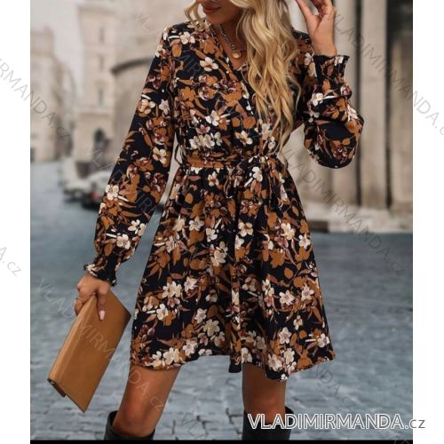 Women's Knitted Sweater Dress Set (S/M ONE SIZE) ITALIAN FASHION IMWE223972