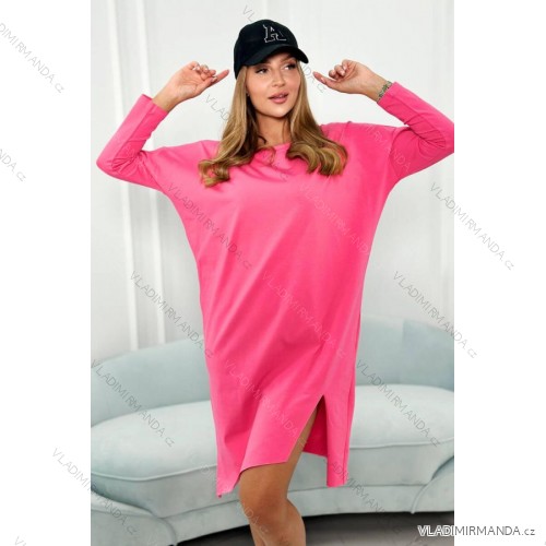 Raspberry oversize dress