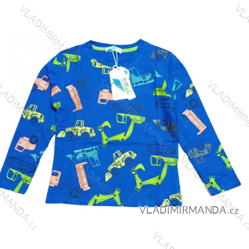 T-shirt with long sleeves children's girls girls (98-128) KUGO HL9309