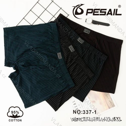 Men's cotton boxers (2XL-5XL) PESAIL PES23337-1