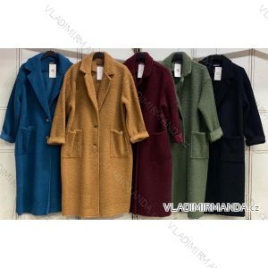 Women's long-sleeved fleece coat (S / M ONE SIZE) ITALIAN FASHION IMC21865