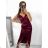 Women's elegant evening dress with straps (S/M ONE SIZE) ITALIAN FASHION IM3222IM322MONICA