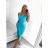 Women's elegant evening dress with straps (S/M ONE SIZE) ITALIAN FASHION IM3222IM322MONICA