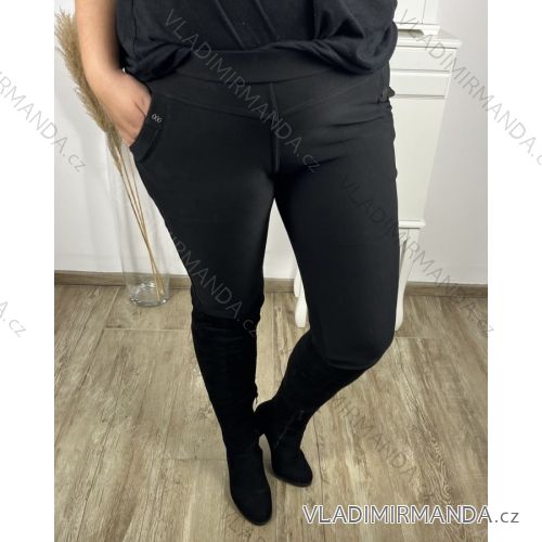 Pants jeans jeans long women's oversize (4XL-7XL) TURKISH FASHION TMWL2133007 2XL/3XL black