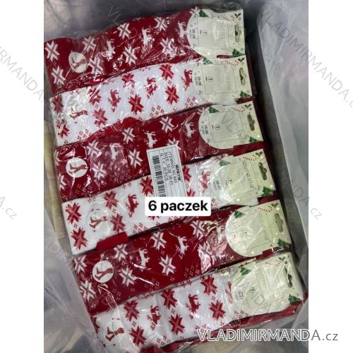 Women's Christmas knee highs (35-38, 38-41) AURA.VIA AURA23NC683