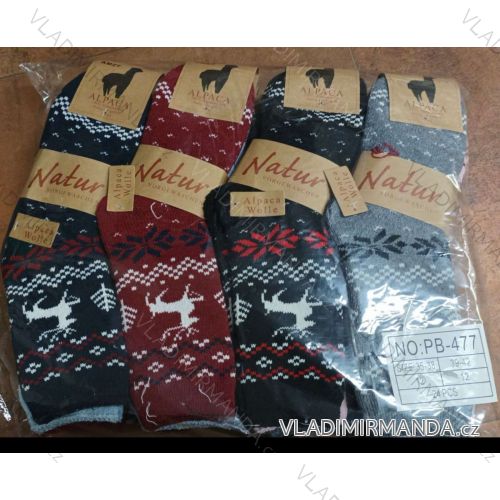 Women's warm alpaca socks (35-42) AMZF AMZF23PB-477