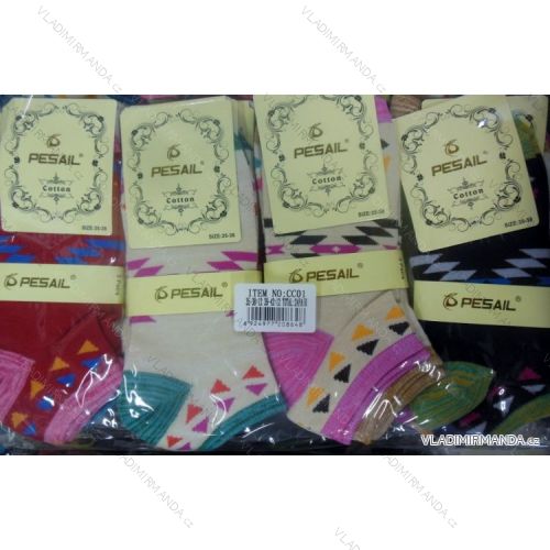 Cotton ladies ankle socks (35-42) PESAIL CC01
