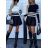 Women's Long Sleeve Knitted Sweater (S/M ONE SIZE) ITALIAN FASHION IMWAE23047