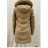 Women's winter coat (S-2XL) POLISH FASHION PMWC22AGJ9062 béžová S