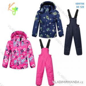 Set winter pants warm and jacket children's warm boys and boys (98-128) KUGO B303AB