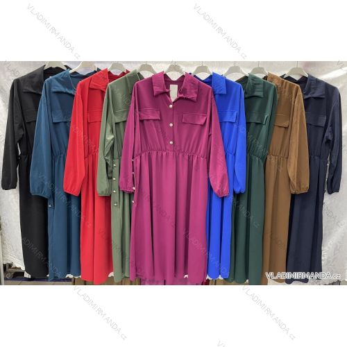 Tunic / blouse long sleeve women's oversized (3XL / 4XL ONE SIZE) ITALIAN FASHION IMWQ2191650