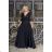 Women's Plus Size (42-46) Long Elegant Party Sleeveless Dress POLISH FASHION PMLBC23265-10