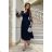 Women's Plus Size (42-46) Long Elegant Party Sleeveless Dress POLISH FASHION PMLBC23265-10 black 34