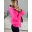 Women's Autumn Hooded Jacket (XS-XL) POLISH FASHION PMWC23B8219 Neon pink XL