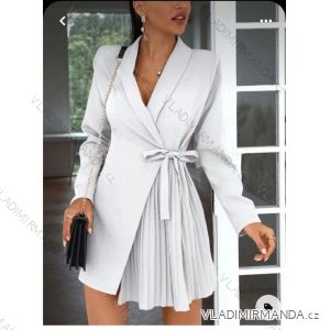 Women's Elegant Long Sleeve Dress (S/M ONE SIZE) ITALIAN FASHION IMWD233923