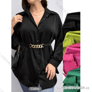 Women's Long Sleeve Shirt (S/M ONE SIZE) ITALIAN FASHION IMWT23203